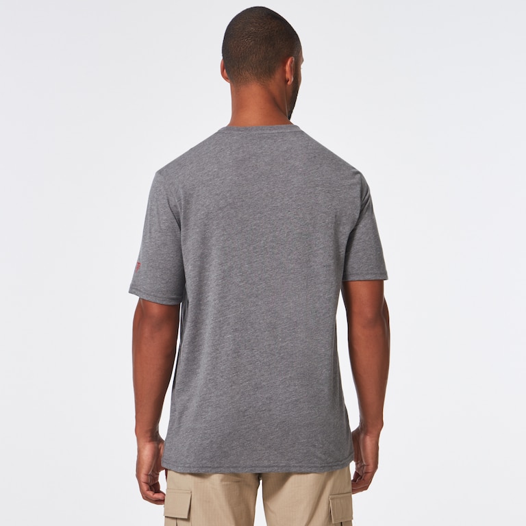 SI Oakley Eagle Tab Tee - Athletic Heather Gray