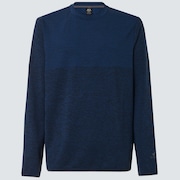 Oakley Contender Crewneck - Poseidon Dark Heather