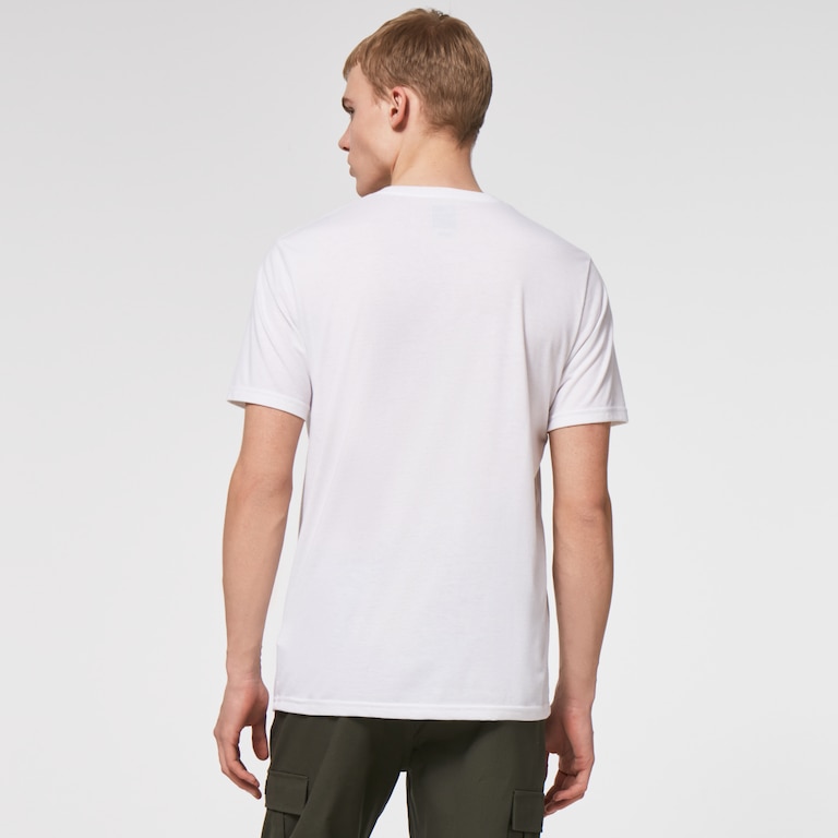 3D Bark Tee - White