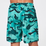 Camo 18 Beach Short - B1B Camo Green