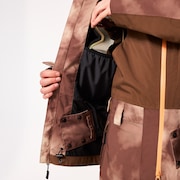 Tc Skull Reduct Shell Jacket - Carafe/Brown Clouds Print