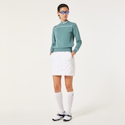 Elevate Tubular Puff Skirt - White