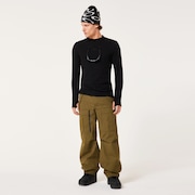 Spruce Wool LS Base Layer - Blackout