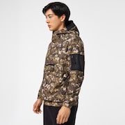 Enhance Fgl Wind Anorak Jacket 1.7 - Green Print