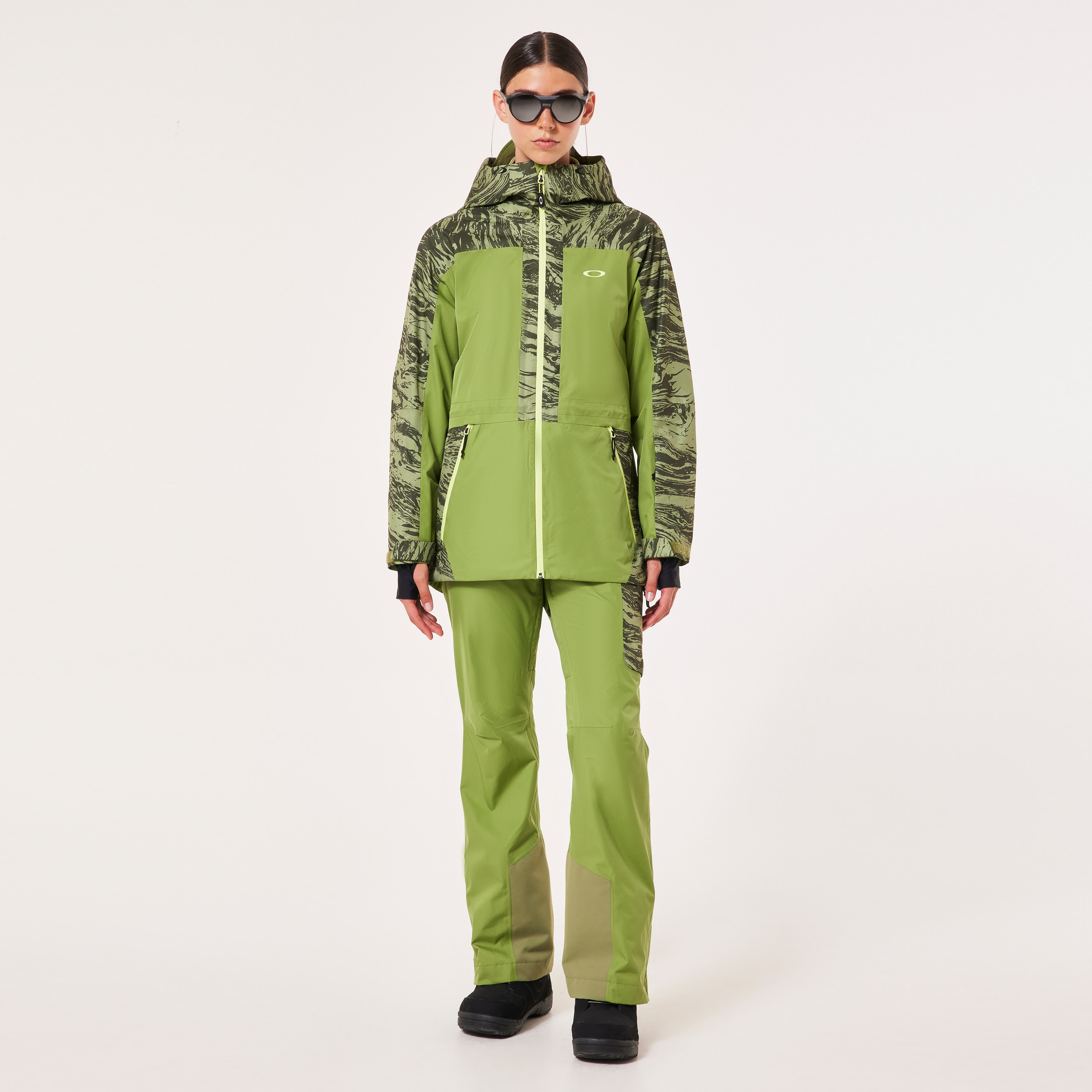 Oakley Women's Green Tc Juno Reduct Shell Pant 2.0 - Color: : Medium