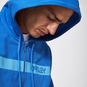 Straight Peak Fleece Hoodie - Royal Blue