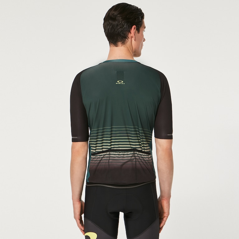 Sublimated Icon Jersey 2.0 - Ht Green/Bayberry Stripe