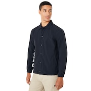 Nylon Icon Coach Jacket - Blackout