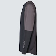 Factory Pilot Mtb LS Jersey - Black/Forged Iron