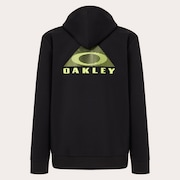 Lined Mountain Bark Hoodie - Blackout