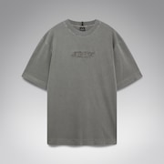 Echo Mod Embroidered Tee - Granite Gray