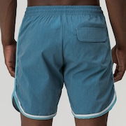 Bermuda Para Água Masc Mod Linear Threads Boardshorts - Legion Blue