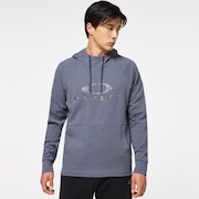 Space Camo Logo Hoodie - Fathom Heather