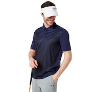 Cross Graphic Polo - Strong Violet