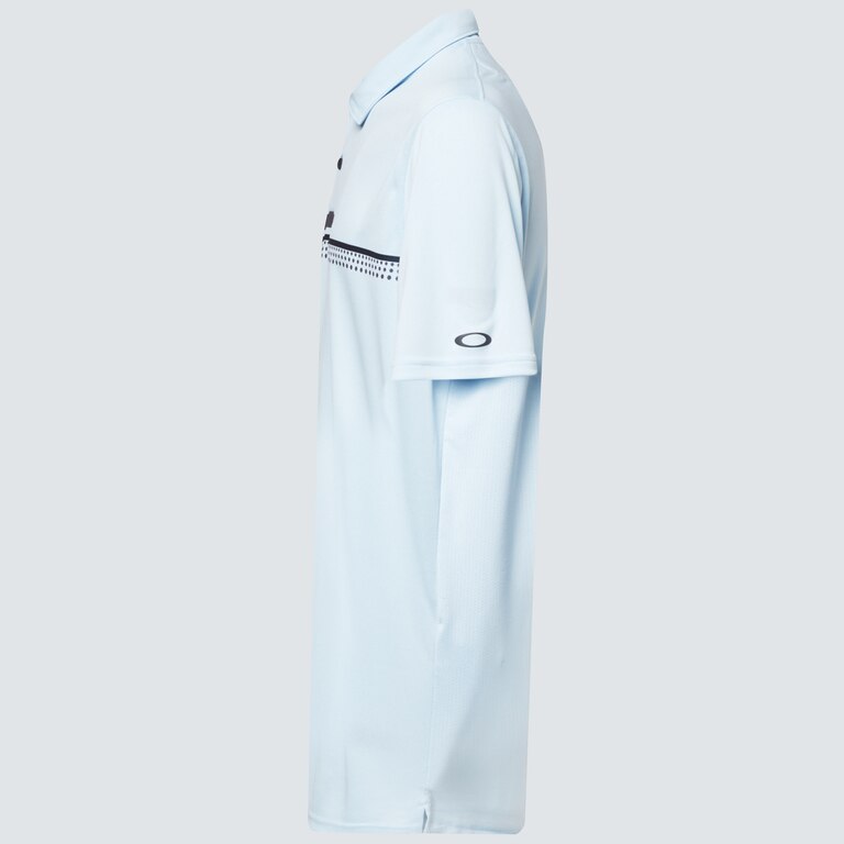 Oakley Hexsplit Stripe RC Polo - Light Blue Breeze