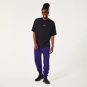 Stacked Metal Tee - Blackout