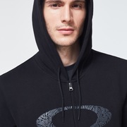 Camo Lines Ellipse FZ Hoodie - Blackout