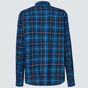 Cabin Button Down LS - Blue Check
