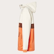 Tnp Nose Grab Softshell Hoodie - Arctic White/Soft Orange