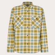90s Plaid LS Shirt - Pacific/Mist/Sulfid Check