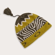 Tc Nordic Tassle Beanie - Green Norway Pattern