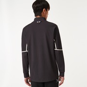 Skull Synchronism Ls Mock Shirt - Blackout