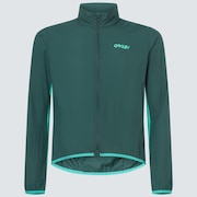 Elements Packable Jacket II - Hunter Green/Mint