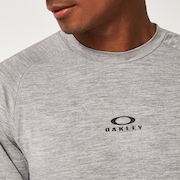 O Fit Rc LS Tee - New Granite Heather