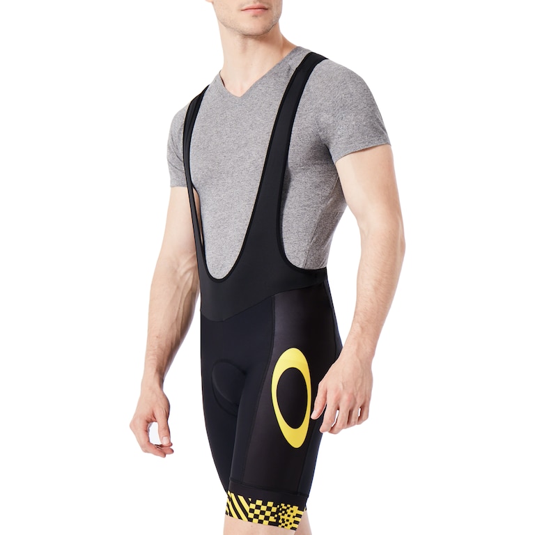 Colorblock Bib - Black/Yellow