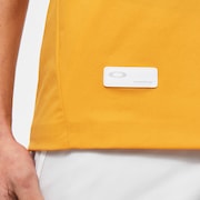 Skull Synchronism Mock Shirt 2.0 - Amber Yellow
