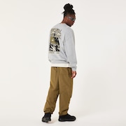 Futurescape Powder Crewneck - New Granite Heather