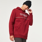 Club House B1B Po Hoodie - Iron Red