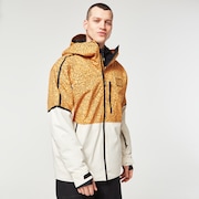 Tc Gunn 2.0 Rc Shell Jacket - Yellow Crackle Pt/White