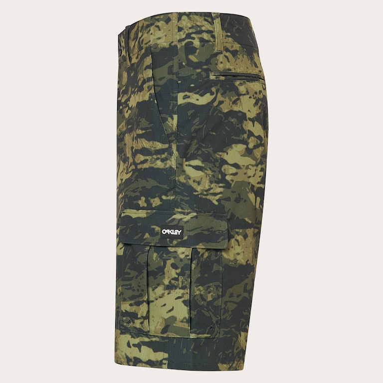 B1B Cargo Hybrid Short - Tiger Camo Green
