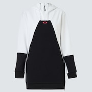 Snowdrop DWR Fleece - Black/White