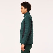 Ellipse Rc Quilted Jacket - Hunter Green/Blackout