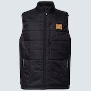 Tc Skull Puffy Vest - Blackout