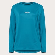 Wmns Seeker Revel Thermal Ls Jersey - Aurora Blue