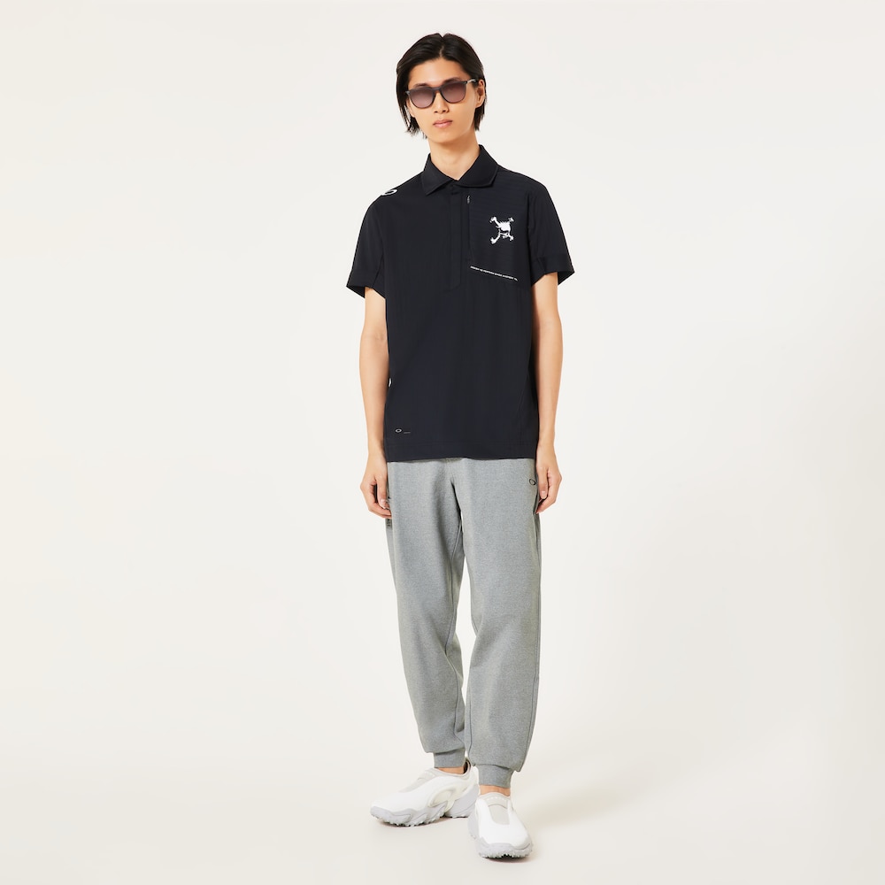 Oakley Skull Sleek Stripe Shirt 2.0 in Blackout | Oakley® JP