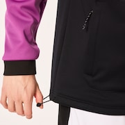Tnp Nose Grab Softshell Hoodie - Blackout/Ultra Purple