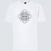 Atomic Ellipse Tee - White
