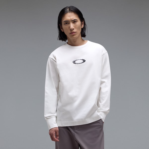 Rs Veil 1975 Jpn LS Tee Gunmetal
