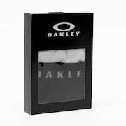 Cueca Oakley 6'' - 2 peças - Black/White