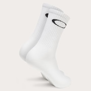 Ellipse Crew Sock - White