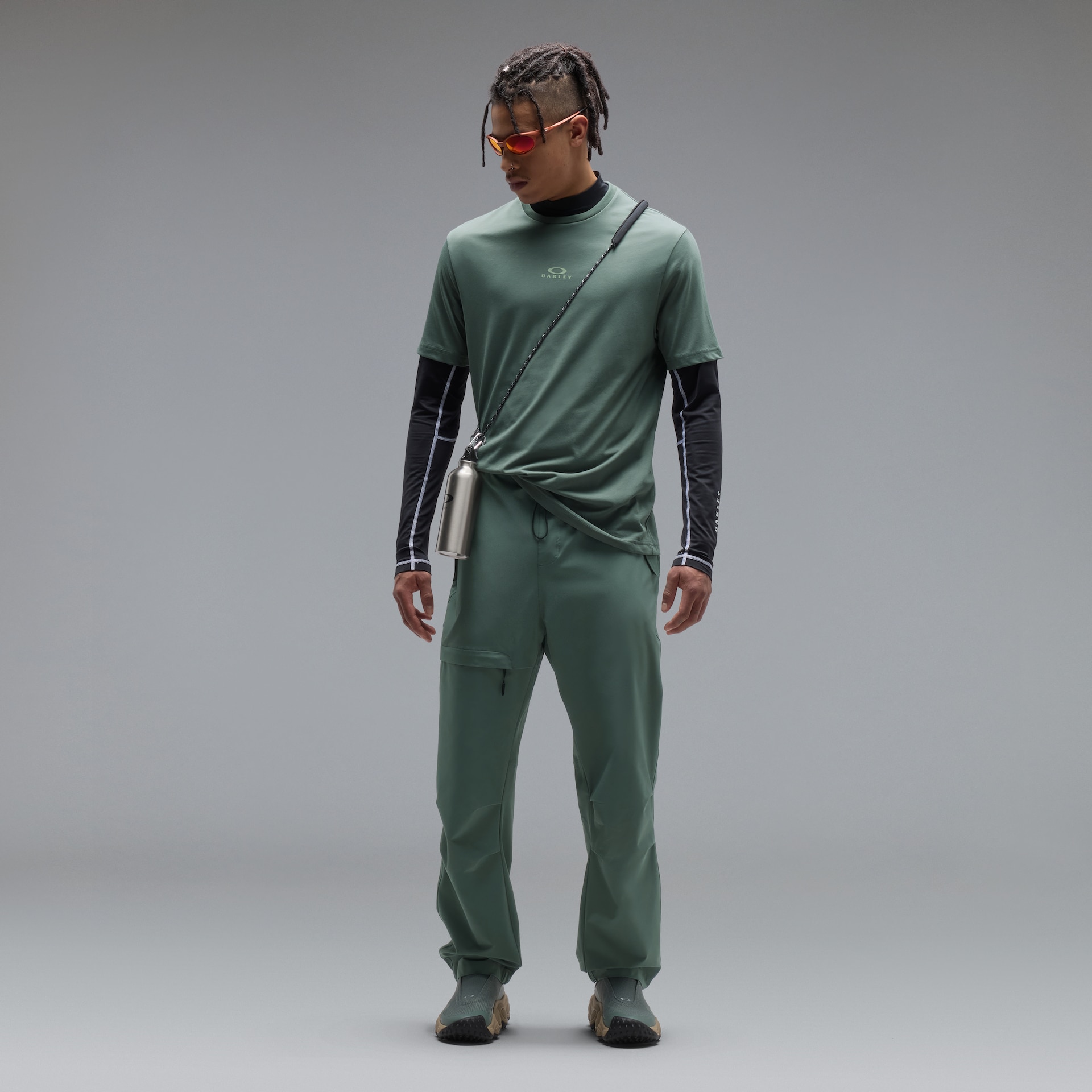 Oakley Bark New Short Sleeve in Aviator Green | Oakley® | Official