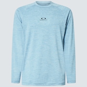 O Fit Rc LS Tee - Stonewash Blue Heather