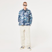 Cotton Overshirt - Tiger Camo Pacific