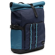Utility Rolled Up Backpack - Foggy Blue