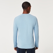 O Fit Rc LS Tee - Stonewash Blue Heather