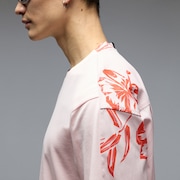 Hibiscus Breeze Tee - Faded Pink
